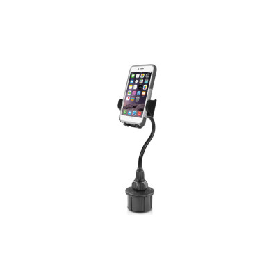 MACALLY 8" Adjustable Automobile Cup Holder Mount for Smartphones /GPS