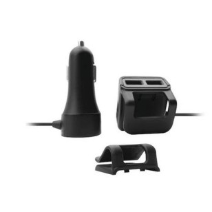 MACALLY Adjustable Car Seat Headrest Mount with Front and Back Seat USB Charger MACALLY Adjustable Car Seat Headrest Mount with Front and Back Seat USB Charger