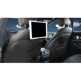 MACALLY Adjustable Car Seat Headrest Mount with Front and Back Seat USB Charger MACALLY Adjustable Car Seat Headrest Mount with Front and Back Seat USB Charger