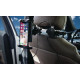 MACALLY Adjustable Car Seat Headrest Mount with Front and Back Seat USB Charger