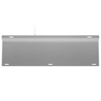MACALLY Aluminum Ultra Slim USB Wired keyboard for Mac and PC