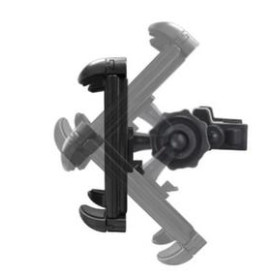 MACALLY Black Dual Position Car Seat Headrest Mount MACALLY Black Dual Position Car Seat Headrest Mount