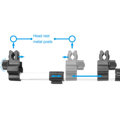 MACALLY Dual Position Car Seat Headrest Mount