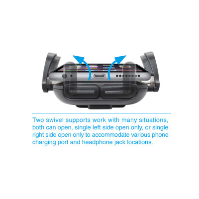 MACALLY Fully Adjustable Car Vent Mount for Smartphones and most GPS MACALLY Fully Adjustable Car Vent Mount for Smartphones and most GPS
