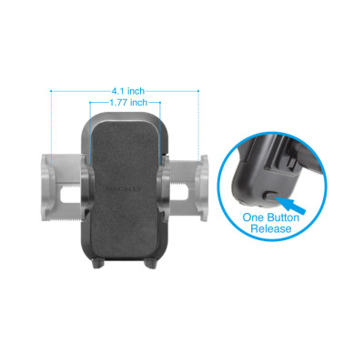 MACALLY Fully Adjustable Car Vent Mount for Smartphones and most GPS MACALLY Fully Adjustable Car Vent Mount for Smartphones and most GPS