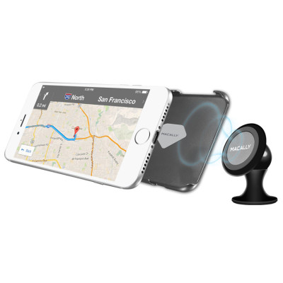 Macally Magnetic Car Dashboard Phone Mount Holder Macally Magnetic Car Dashboard Phone Mount Holder