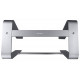 MACALLY Space Gray Aluminum Horizontal Laptop Stand for Laptops and MacBooks up to 17”