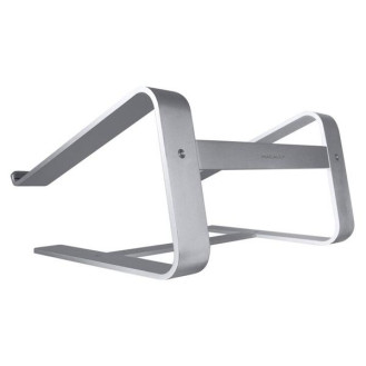MACALLY Space Gray Aluminum Horizontal Laptop Stand for Laptops and MacBooks up to 17” MACALLY Space Gray Aluminum Horizontal Laptop Stand for Laptops and MacBooks up to 17”