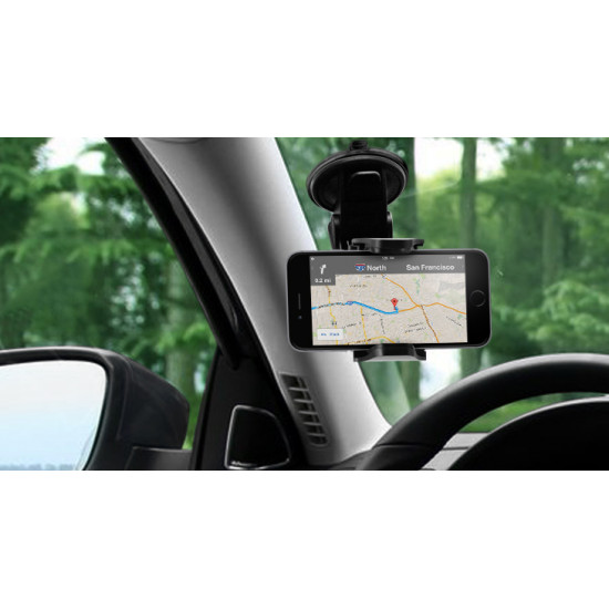 MACALLY Suction Cup Mount for most Smartphones and GPS
