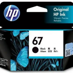 HP 67 Black Original Ink [ORIGINAL]