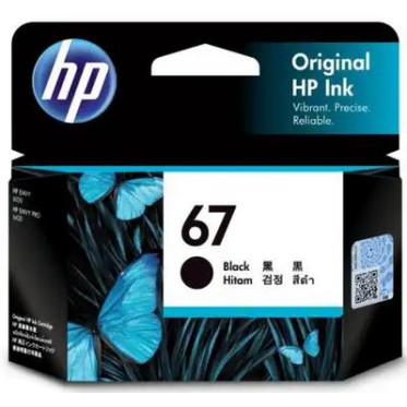 HP 67 Black Original Ink [ORIGINAL]