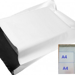 Courier Bag with Pocket A2 (430x510mm) - Plain - 100pcs