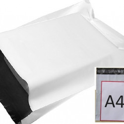 Courier Bag with Pocket A4 (255x330mm) - Plain - 100pcs
