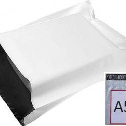 Courier Bag with Pocket A5 (180x260mm) - Plain - 100pcs