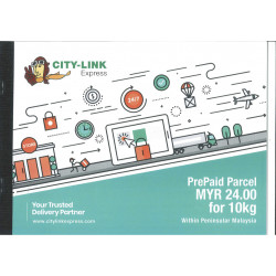 CITY-LINK EXPRESS Prepaid Parcel 10kg within West Malaysia