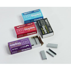 Unicorn Colour Box Premium Staples / Bullet US-PC10-1M