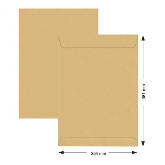 Unicorn Giant Brown Envelope ( 254mm x 381mm / 5 Pcs ) UE-10"X15"